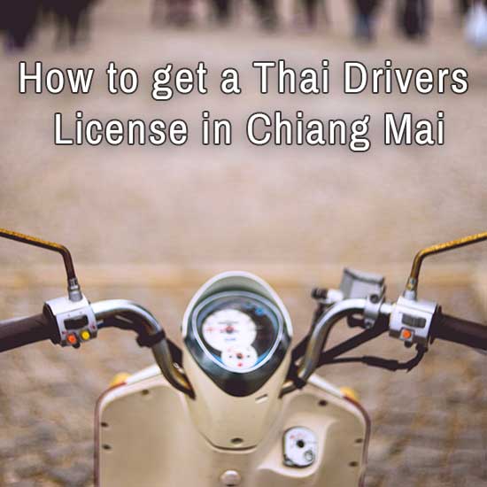 How to get a Thai Drivers License in Chiang Mai