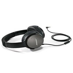 Bose QuietComfort 25 Acoustic Noise Cancelling Headphones for Apple devices - Black (Wired 3.5mm) 1
