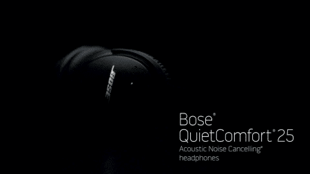 Bose QuietComfort 25 Acoustic Noise Cancelling Headphones for Apple devices - Black (Wired 3.5mm) 7