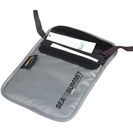 Sea to Summit RFID Travelling Light Neck Pouch, Small, Grey 2